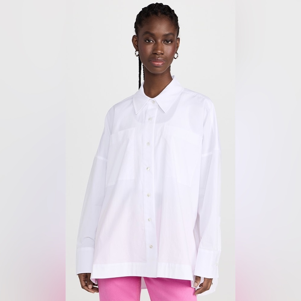 STAUD Payton Top in White